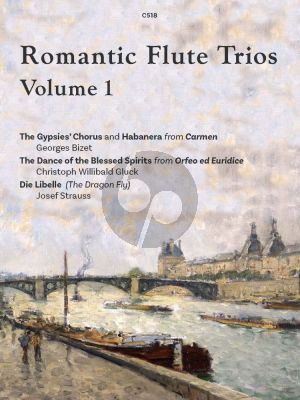 Album Romantic Flute Trios Vol.1 for 3 Flutes (Arranged Marcus Dods and Peter Malcolm)