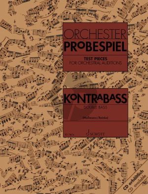 Orchester Probespiel Kontrabass (Fritz Massmann und Gerd Reinke)