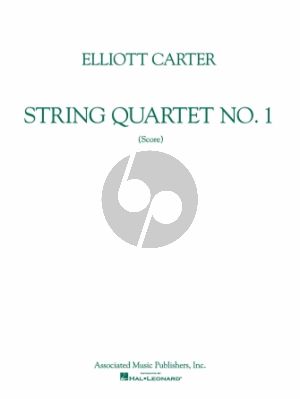 Carter String Quartet No.1 Score (1951)