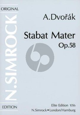 Stabat Mater Op.58 Vocal Score