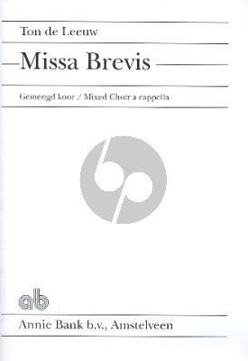 Leeuw Missa Brevis SATB