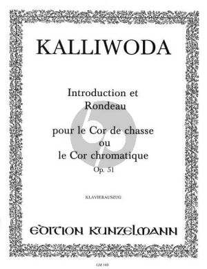 Kalliwoda Introduktion und Rondo Op.51 Horn und Klavier