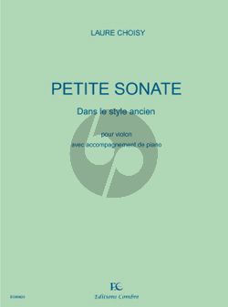 Petite Sonate dans le style ancien Violin-Piano