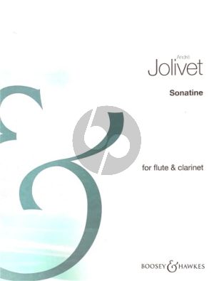 Jolivet Sonatina Flute and Clarinet