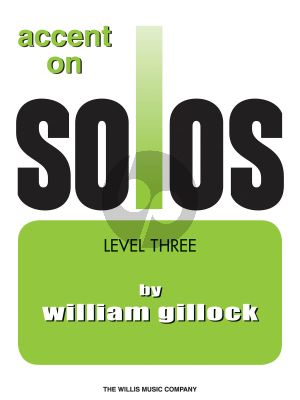 Gillock Accent on Solos Level 3 Piano