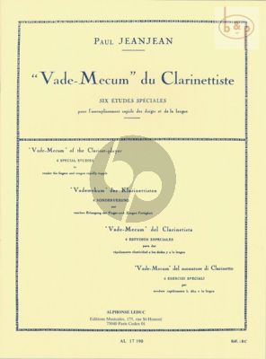 Vademecum du Clarinettiste