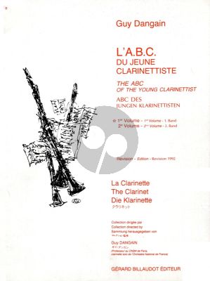 L'ABC du jeune Clarinettiste Vol. 1