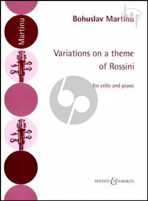 Variations on a Theme of Rossini for Cello and Piano