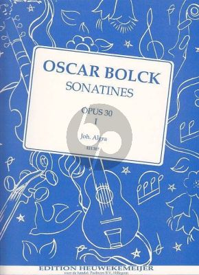 Bolck Sonatines Op.30 Vol.1 Piano (Johan Algra)