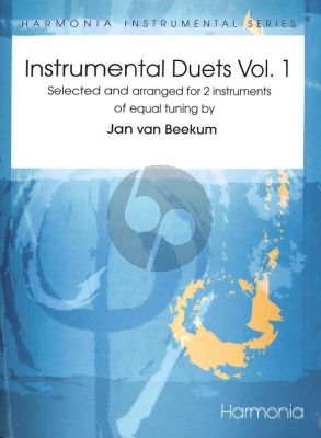 Beekum Instrumental Duets Vol.1 for 2 Melody Instruments (Each part can be played by more than one Instrument)