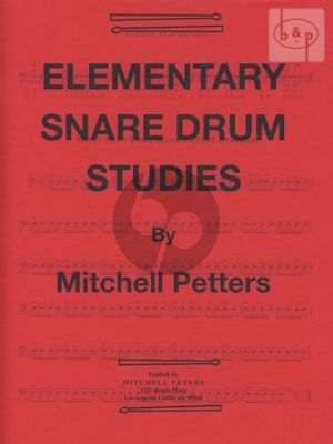 Elementary Snaredrum Studies