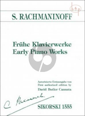 Frühe Klavierwerke