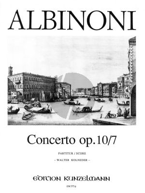 Concerto F-dur Op.10 / 7 Violine-Streicher-Bc