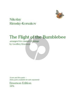 Rimsky-Korsakov Flight of the Bumble Bee Clarinet and Piano (arr. Geoffrey Emerson)