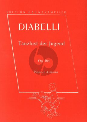 Diabelli Tanzlust der Jugend Op.164 for Piano 4 Hands