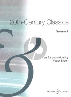 Album 20th Century Classics Vol.1 for Piano 4 Hands (arr. Roger Brison)
