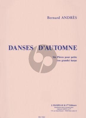 Andres Danses d'Automne Harpe (interm.-adv.level)