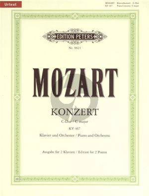 Mozart Concerto C-dur KV 467 Klavier-Orch.) (red. 2 Klaviere)