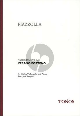 Piazzolla Verano Portena Violin-Violoncello-Piano