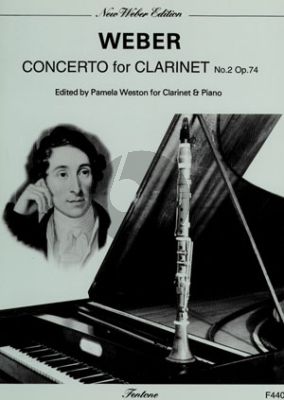 Weber Concerto No.2 Op.74 E-flat major Clarinet-Piano (Pamela Weston)