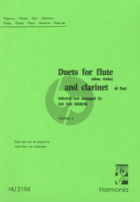 Duets for Flute and Clarinet Vol.2