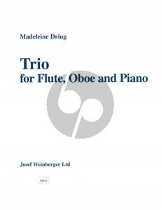 Dring Trio Flute-Oboe and Piano (Score/Parts)