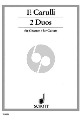 Carulli 2 Duos Op.146 2 Gitarren (Alfred Zschiesche)