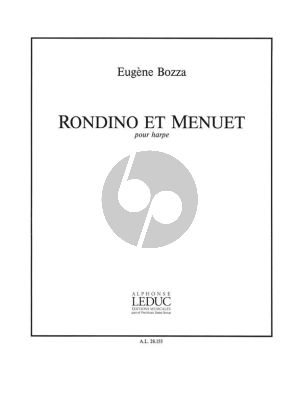 Bozza Rondino et Menuet pour Harpe (Grade 4)