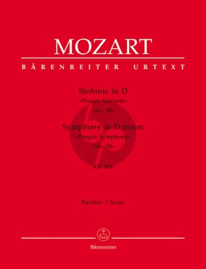 Mozart Symphonie No.38 D-dur KV 504 "Prague Symphony" Paritur