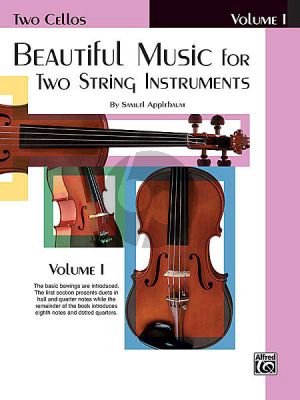 Applebaum Beautiful Music for 2 String Instruments Vol.1 2 Cello's