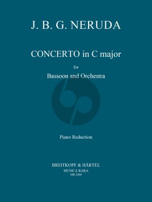 Neruda Concerto C-Major Bassoon and Orchestra (piano reduction) (William Martin)