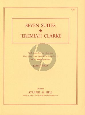 Clarke 7 Suites for Harpsichord (edited by John Harley)