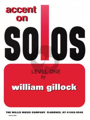 Gillock Accent on Solos Level 1 Piano