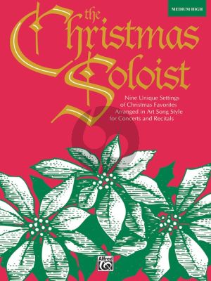 The Christmas Soloist Medium-High Voice (Book)