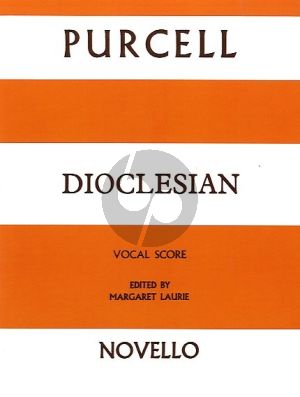 Purcell Dioclesian Vocal Score