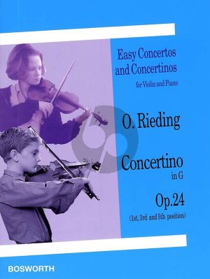 Rieding Concerto G major Op.24 Violin and Piano (1st- 3th- 5th Pos.)