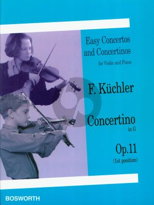 Kuchler Concertino G-major Op.11 Violin-Piano (1st Position)