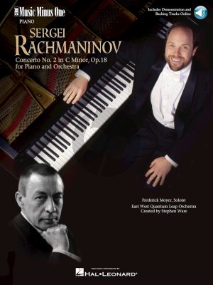 Rachmaninoff oncerto No.2 C-Minor Op.18 Piano-Orchestra Book with Audio Online (Music Minus One)