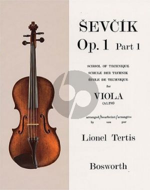 Sevcik School of TechniqueOp.1 Vol.1 Viola (Lionel Tertis)