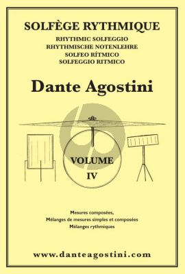 Agostini Solfege Rhythmique Vol.4