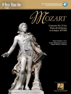 Mozart Piano Concerto No.23 A-Major KV 488 Piano-Orchestra Piano Part with Audio Online (Music Minus One)