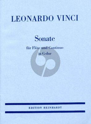Vinci Sonate G-dur Flöte und Bc (Joseph Bopp)