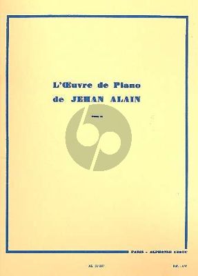 Alain L'Oeuvre de Piano Vol. 2