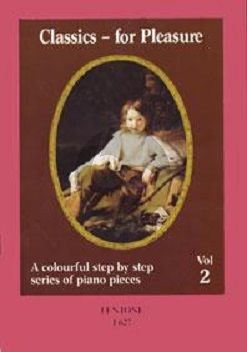 Album Classics for Pleasure Vol.2 Piano (arranged by Per Selberg)