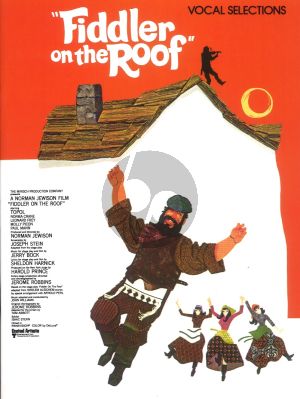 Fiddler on the Roof Motion Picture Piano/Vocal/Chords