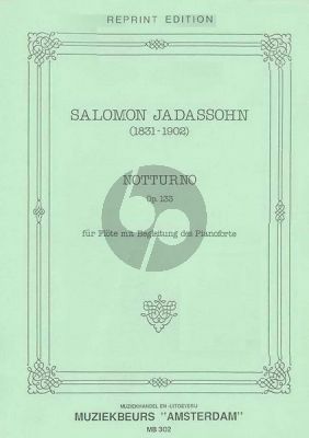 Jadassohn Notturno Op.133 for Flute and Piano