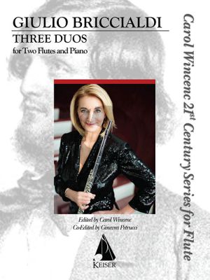 Briccialdi 3 Duets 2 Flutes and Piano (Carol Wincenc and Ginevra Petrucci)