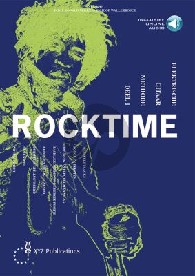 Bekking Wallerbosch Rocktime Vol.1 Methode Electrisch Gitaar Boek met Audio Online