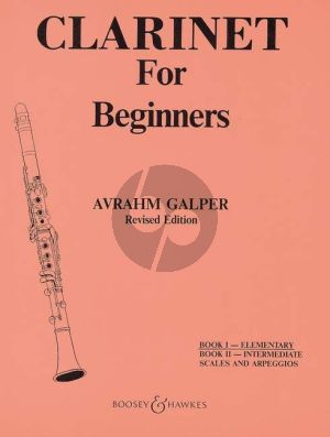 Galper Clarinet for Beginners vol.1