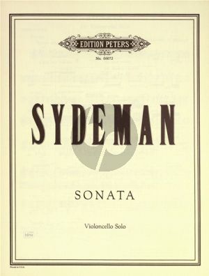 Sydeman Sonata Violoncello solo